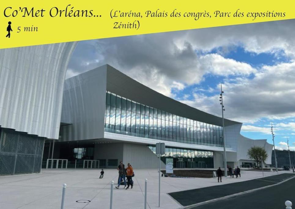 Maison Comet Avec Jardin Et Parking Orlean Zewnętrze zdjęcie