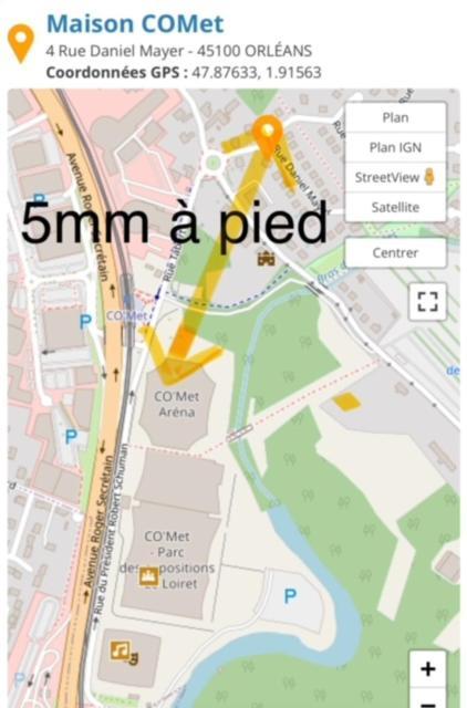 Maison Comet Avec Jardin Et Parking Orlean Zewnętrze zdjęcie